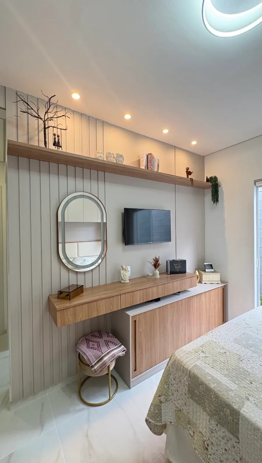 Painel quarto